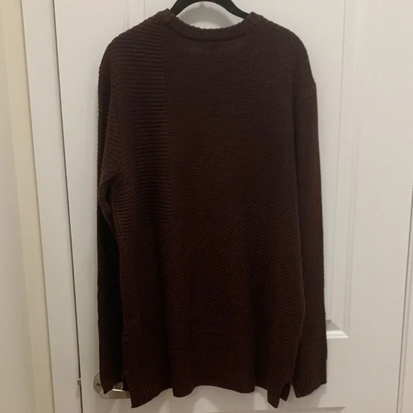 Brown/red Over sized Sweater - Picture 5 of 6